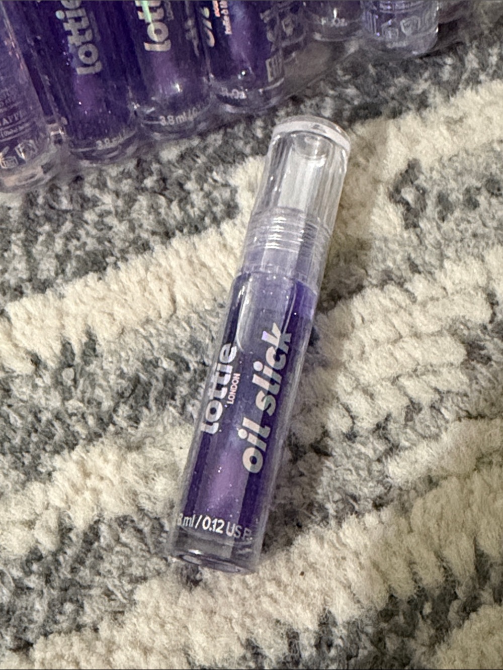 LOTTIE LONDON OIL SLICK GLOSS - BLUEBERRY KISS set of 12